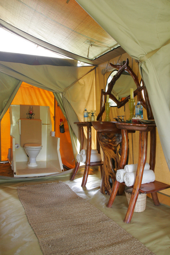 Saruni Wild: Badezimmer Interior