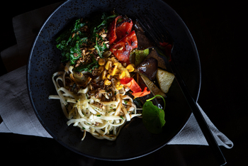 Singita Kwitonda Lodge: Nudelpfanne