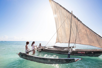 Alfajiri Villas Alfajiri Villas: Traditionelles Segelboot