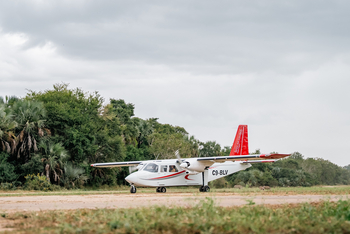 Gorongosa Safaris: Kleines Flugzeug