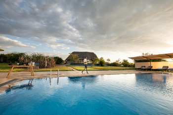 Mara Mara Tented Lodge: Poolbereich
