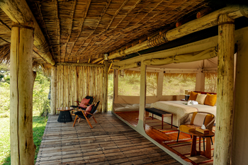 Mara Siana Camp: Vordach