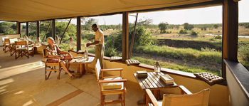 Ol Pejeta Bush Camp: Landschaft vor dem Camp