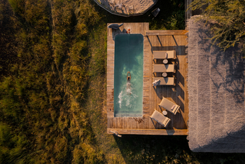 Sable Alley Camp: Pool Luftbild