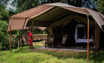 Sentinel Mara Camp: Privates Zelt mit sonnengeschützter Terasse