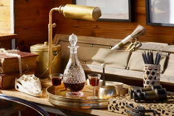 Tuludi Camp: Sherry und Fernglas