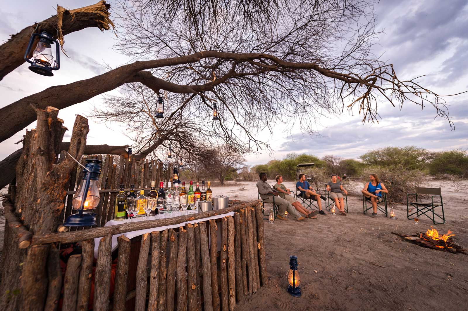 Tuskers Bush Camp Tuskers Bush Camp: Buschbar