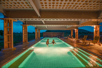 Waghoba Eco Lodge: Lap Pool