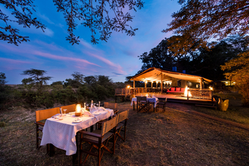Basecamp Masai Mara: Candle Light Dinner