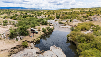 Basecamp Masai Mara: Gewässer von oben