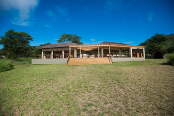 Dunia Camp: Hauptzelt Gesamtansicht