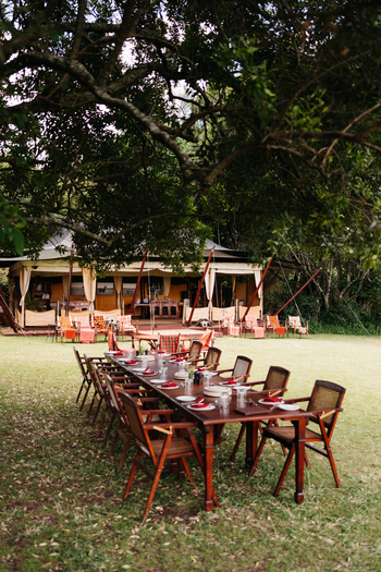 Elewana Elephant Pepper Camp Elewana Elephant Pepper Camp: Lunch al fresco