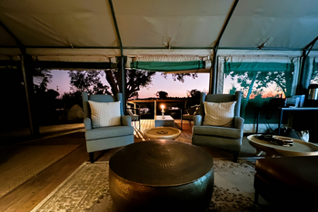 Kala Camp: Lounge am Abend