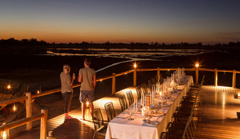 Kanana Camp: Candle-Light-Dinner