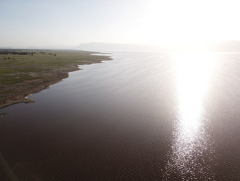 Maramboi Tented Lodge: Ganz auf dem See