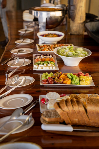 Pom Pom Camp: Lunchbuffet