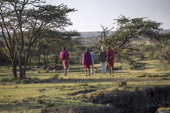 Richard's River Camp: Walking Safari