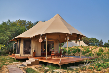 TUTC Sawai Shivir: Gästezelt