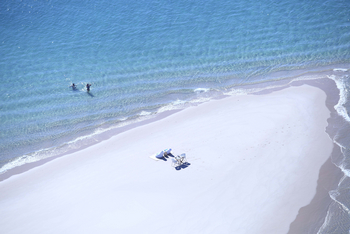 Azura Benguerra Island: Lunch auf einer Sandbank