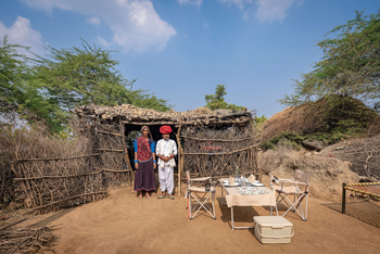 Bera Safari Lodge: Volk der Rabaris