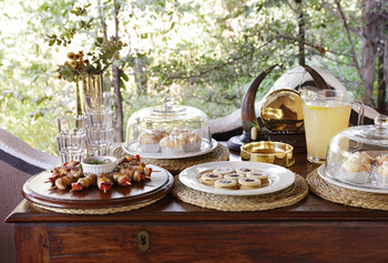 Camp Kalahari: Snacks und Kuchen