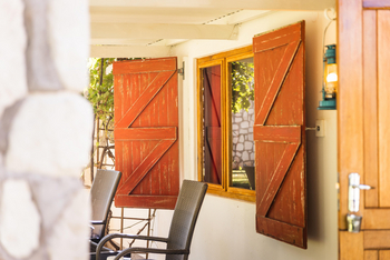 Kalahari Farmhouse: Veranda