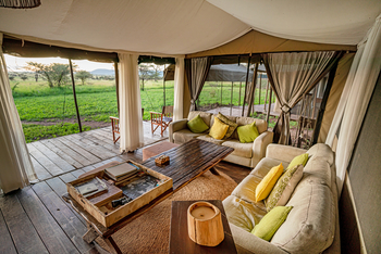 Lemala Ewanjan Tented Camp: Sitzgruppe