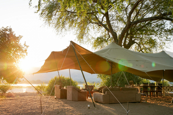 Little Vundu Camp Little Vundu Camp: Lounge-Zelt