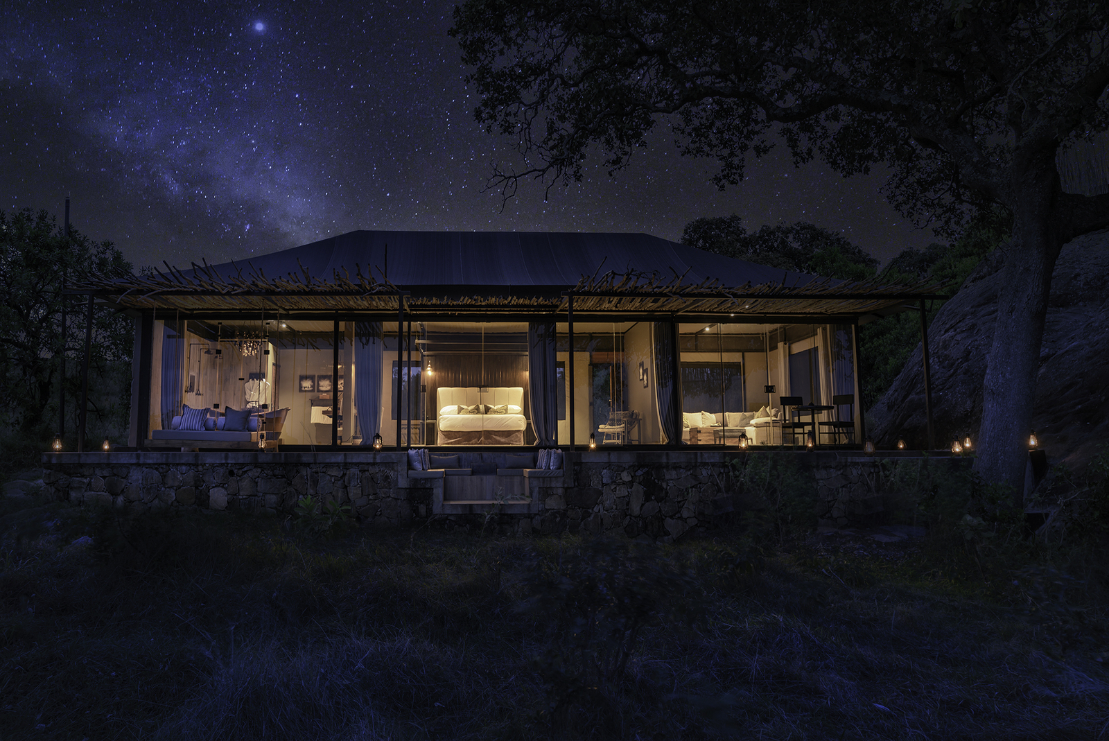 Nimali Mara Camp Nimali Mara Camp: Privates Zelt unter Sternenhimmel