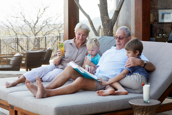 Singita Malilangwe House: Großeltern