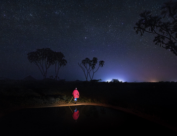 Soroi Larsens Tented Camp: Sternenhimmel