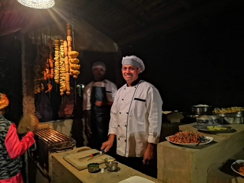 Bandhavgarh Jungle Lodge: Chefkoch