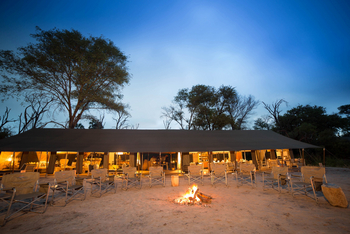 Gomoti Plains Camp: Zentrale Einrichtungen