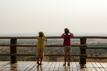 Kubu Kubu Tented Camp: Blick von der Veranda