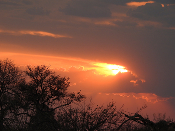 Lebala Camp Lebala Camp: Sonne und Wolken