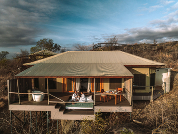 Lemala Mpingo Ridge Lodge: Gästechalet