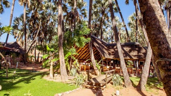 Omarunga Epupa Falls Camp: Hauptgebäude