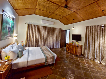Tathastu Resort Bandhavgarh: Gästezimmer