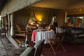 Zarafa Camp: Privates Dinner