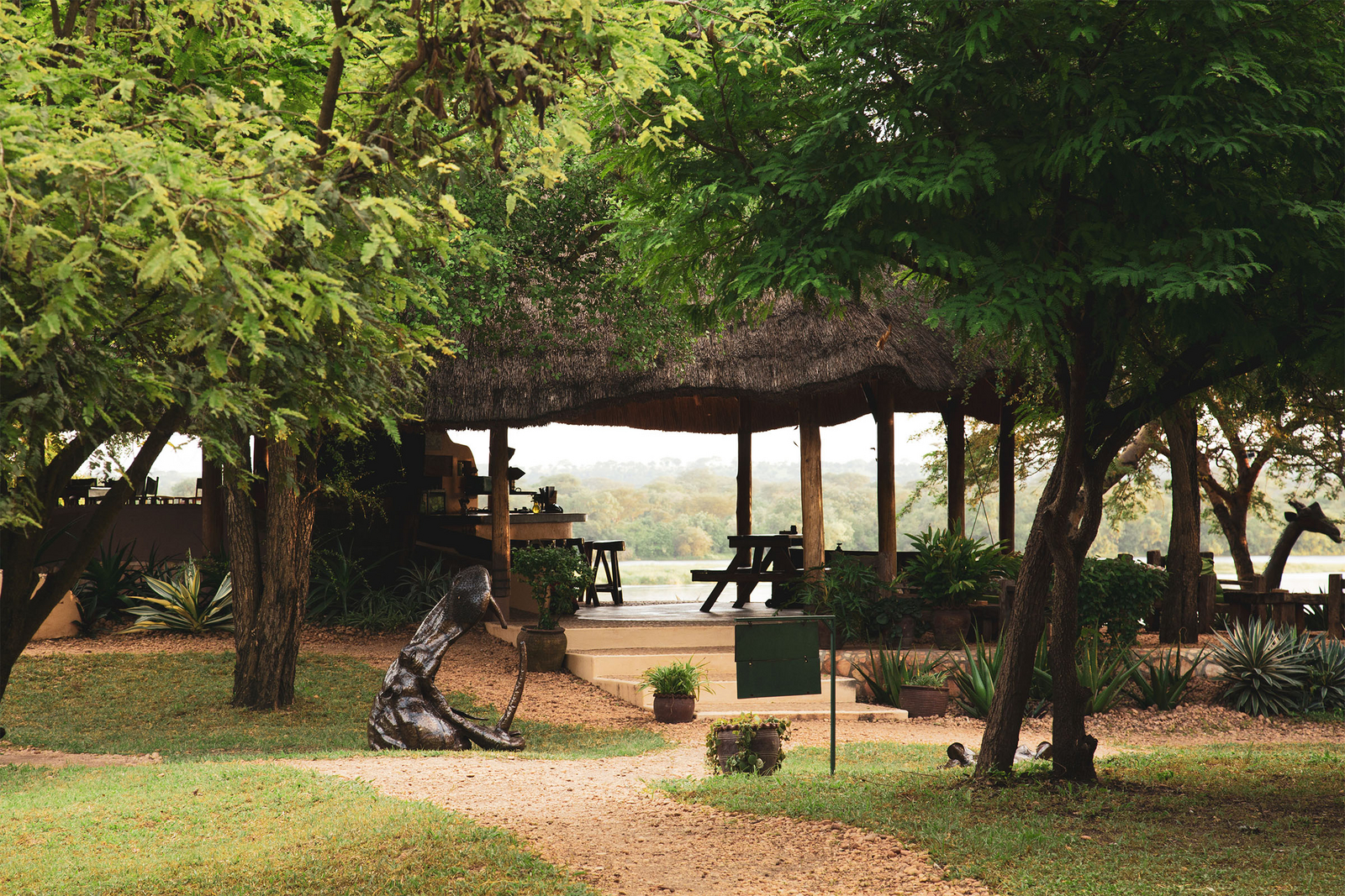 Murchison River Lodge Murchison River Lodge: Hauptgebäude