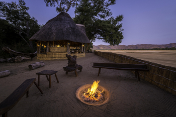 Chamilandu Bushcamp: Lagerfeuer