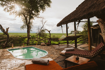 Katavi Wildlife Camp: Kleiner Pool