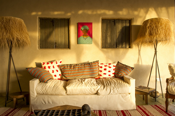 Mkombe's House Lamai: Sofa