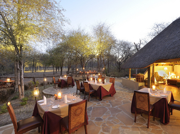 Onguma Forest Camp: Zentralbereich