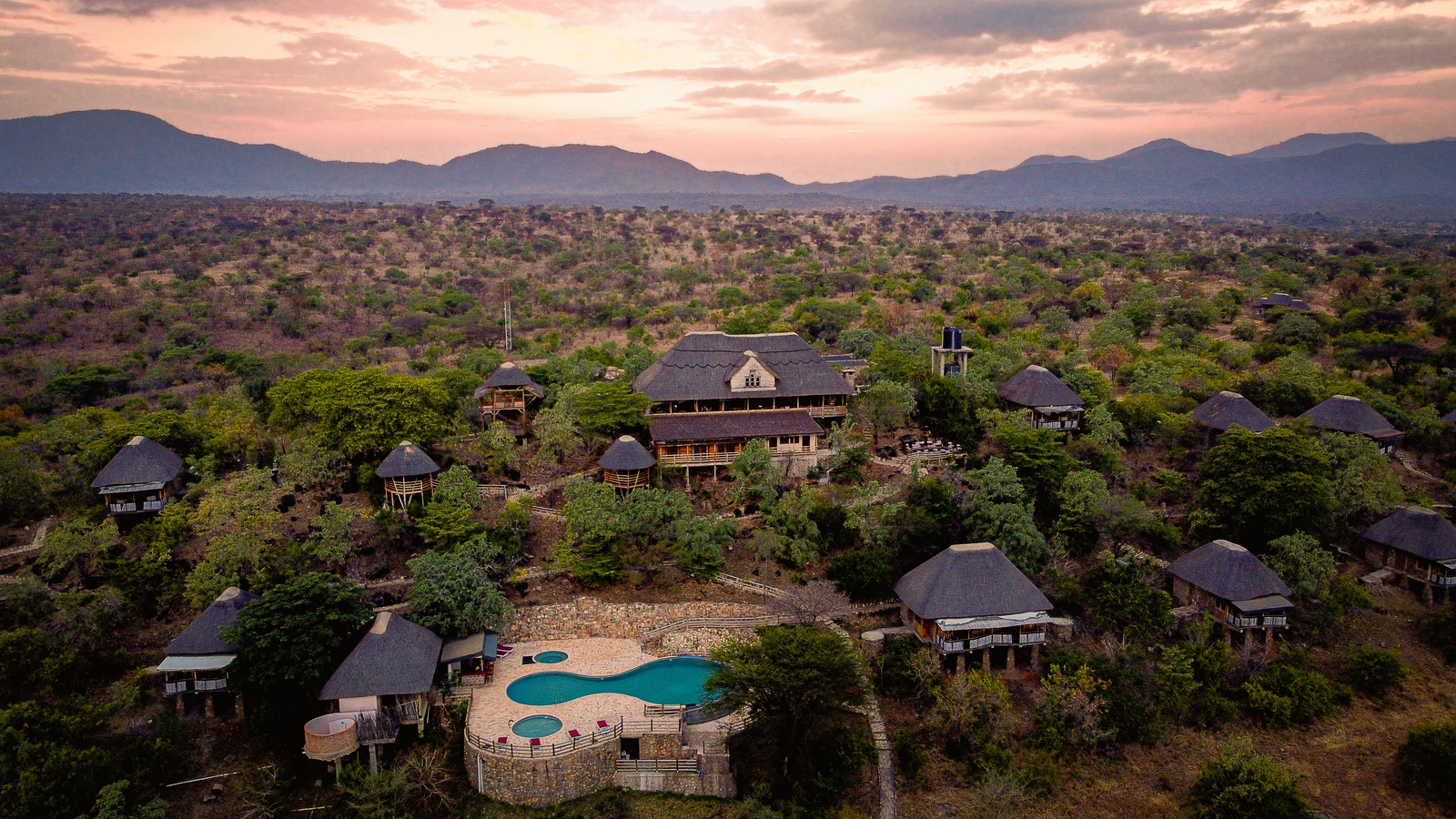 Adere Safari Lodge Adere Safari Lodge: Luftbild