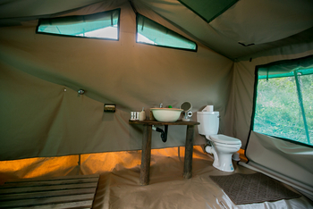 Bushman Plains Camp: Gästebad