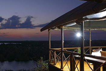 Camp Linyanti Camp Linyanti: Veranda