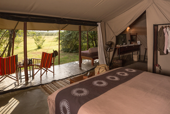 Encounter Mara Camp: Private Veranda