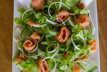 Kanana Camp: Lachssalat