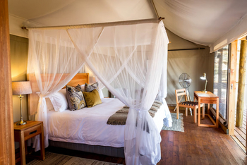 Mankwe Tented Retreat: Doppelbett